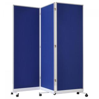 Panou Prezentare Mobil, Pliabil 3 x1800 x 610 x360 mm, Magnetoplan