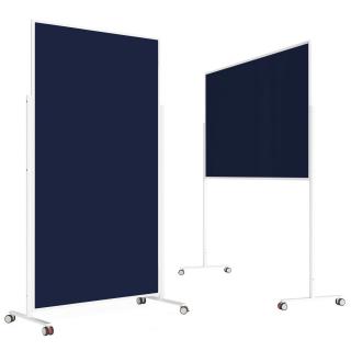 Panou prezentare  Mobil VarioPin 1800 1000 mm Dark Blue Magnetoplan