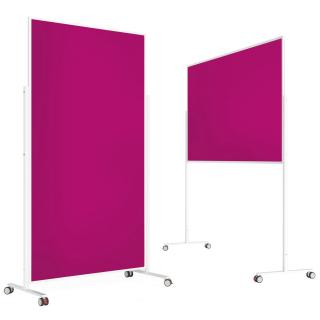 Panou prezentare  Mobil VarioPin 1800 1000 mm Pink, Magnetoplan