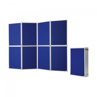 Panou Prezentare Pliabil 8x905x610x80 mm, Blue, Magnetoplan