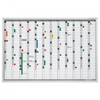Planner Anual Permanent 900x600mm Magnetoplan