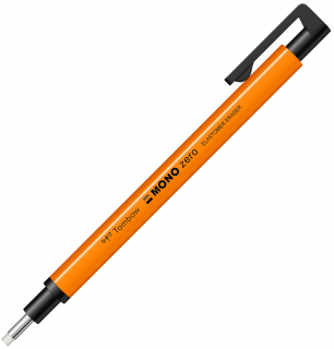 Radiera Mono Zero ROUND Neon Orange, Tombow