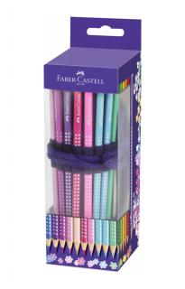 Rollup 20 creioane colorate Sparkle +1 Creion Sparkle + accesorii Faber-Castell