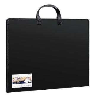 Servieta PP pentru Portofoliu Pictura 440x350x35MM Neagra, DELI