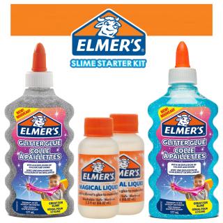 Set Elmers Starter Slime Blue-Silver