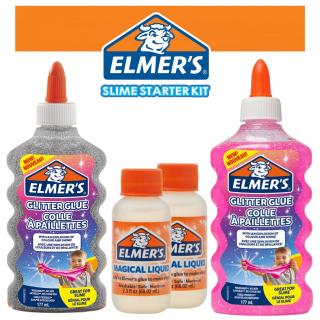 Set Elmers Starter Slime Pink-Silver