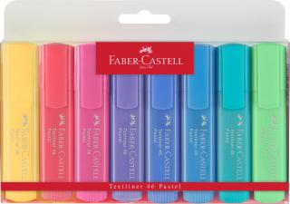 Textmarker Set 8 Pastel 1546 FABER-CASTELL