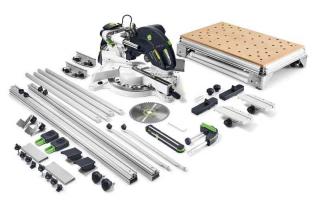 Festool Ferastrau circular stationar cu sanie de glisare KS 120 REB-Set-MFT KAPEX