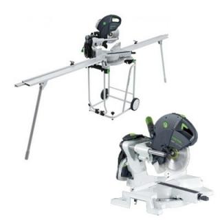 Festool Ferastrau circular stationar cu sanie de glisare KS 120 REB-Set-UG KAPEX