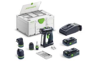 Festool Masini de gaurit si insurubat cu acumulatori C 18 HPC 4,0 I-Set