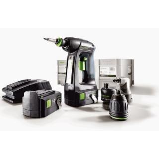 Festool Masini de gaurit si insurubat cu acumulatori C 18 Li 5,2-Plus