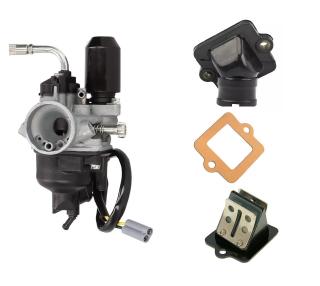 Carburator + Muzicuta + Gat Scuter Piaggio ZIP   Liberty 2T 49cc 50cc 80cc Soc Electronic