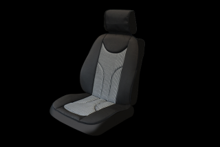 HUSA SCAUN ANATOMIC NEGRU