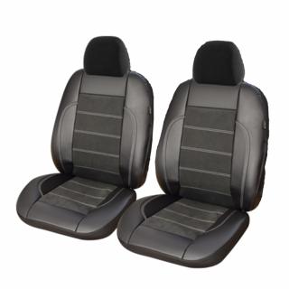 HUSE SCAUN EXCLUSIVE LEATHER  ALCANTARA-SET 2 BUC