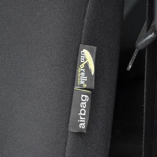 SET HUSE SCAUN PENTRU VW POLO V 2009-2017 (BANCHETA FRACTIONATA) CU TETIERE SPATE IN FORMA DE L