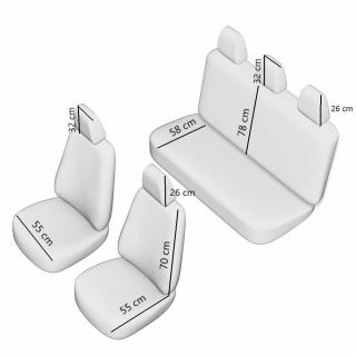 SET HUSE SCAUN PREMIUM LUX GRI UMB3
