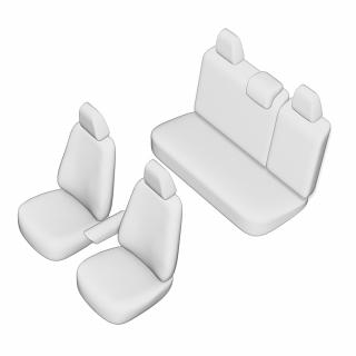SET HUSE SCAUN UMBRELLA PENTRU DACIA SANDERO STEPWAY 2021- (BANCHETA FRACTIONATA)