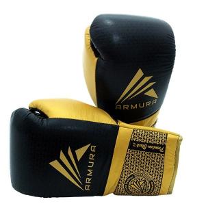 MANUSI BOX DIN PIELE CU SIRET ARMURA PREMIUM 2.0 BLACK GOLD