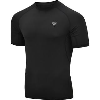 TRICOU COMPRESIE TIP RASHGUARD RDX T15 NEGRU