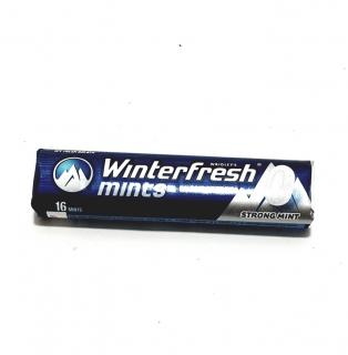 Bomboane mentolate Winterfresh Strong Mint