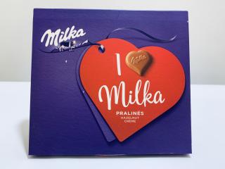 Ciocolata I love Milka pralines