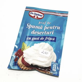 Dr. Oetker - Praf pentru deserturi cu gust de frisca -