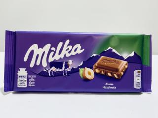 Milka cu alune