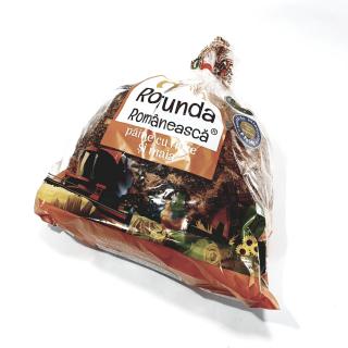 Rotunda Romaneasca paine cu fibre si maia