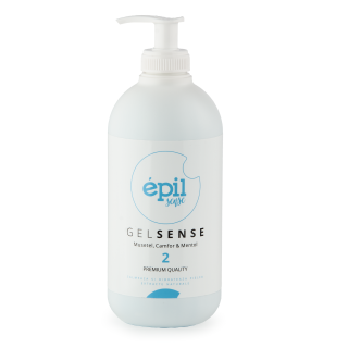 GelSense gel post-epilare cu musetel, camfor  mentol 500ml EPILSENSE