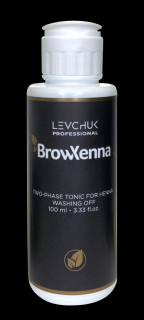 Tonic Two-Phase pentru fixarea  clatirea vopselei henna 100ml BrowXenna