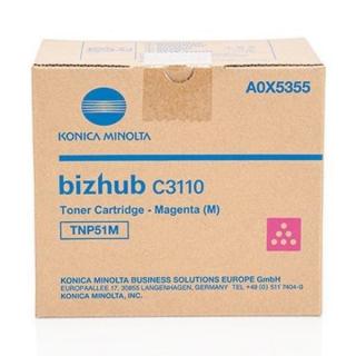 Cartus Toner Magenta Original Konica Minolta Bizhub C3110, - TNP51M - Rosu