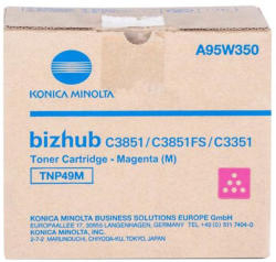 Cartus Toner Magenta Original Konica Minolta Bizhub C3351, C3851 - TNP49M - Rosu