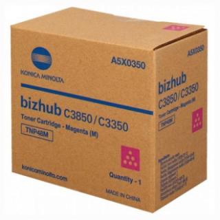 Cartus toner original TNP48M Konica Minolta Bizhub C3350, C3850 - Magenta