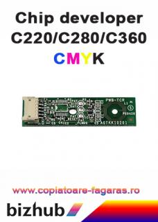 Chip reset unitate developare c220 c280 c360