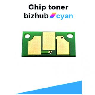 Chip toner Bizhub C35   C35p C (cyan)