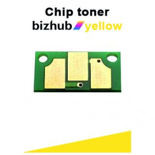 Chip toner Bizhub C35   C35p Y (Yellow)