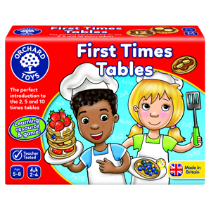 First time tables - Joc educativ