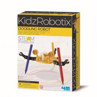 Kit constructie robot - Doodling Robot, Kidz Robotix