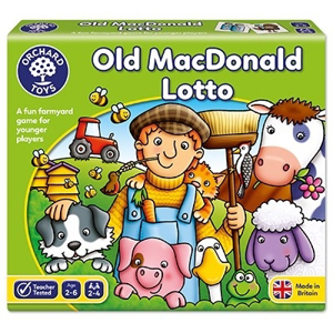 Loto OLD MACDONALD - Joc educativ