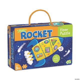 Puzzle de podea in forma de racheta - Rocket Floor Puzzle