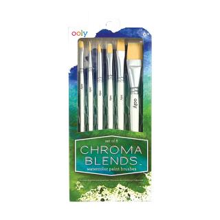 Set de 6 pensule universale, Chroma Blends