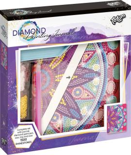 Set DIY Jurnalul meu cu floare mandala si diamante