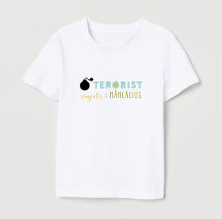 Tricou pentru copii, design Terorist