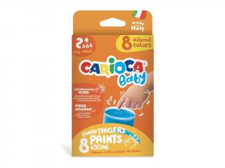 Acuarele de pictat cu mana, Baby Finger Paint 8 x 50 ml