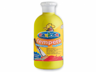 Acuarele Tempera lavabile, Carioca, 500 ml, galben pal