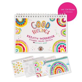 Agenda cu activitati creative, mandala, Good feelings