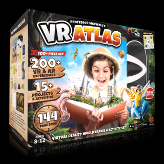 Atlas VR Interactiv ,   Exploreaza Lumea prin Realitate Virtuala