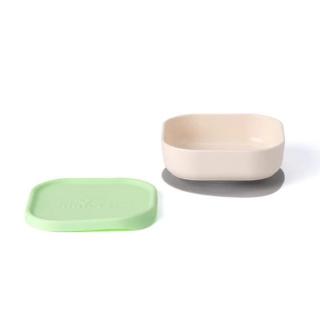 Bol pentru hrana bebelusi Miniware Snack Bowl, 100% din materiale naturale biodegradabile, Vanilla Key Lime