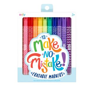 Carioci care se sterg - Make no mistake! - Set de 12