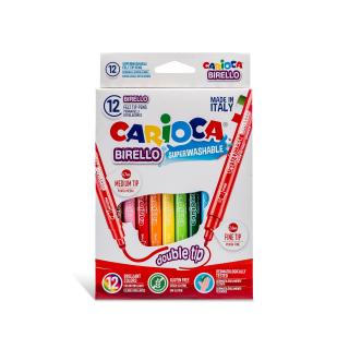 Carioci varf dublu, Carioca Birello 12 buc   set